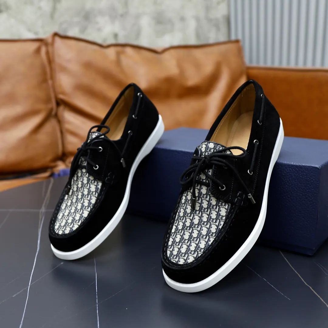 Ex-factory price: 540🙅‍♂️🙅‍♂️🙅‍♂️ Brand: Dior DIOR Standard code: Men's code 38/44 (45 can be customized) Grade: Same as the official website Material: Original cowhide stitching, cowhide lining, original TPU wear-resistant soft outsole Style categories: Leisure and sports version, footwear for driving, young fashion, European and American trends, British style Color: actual picture color